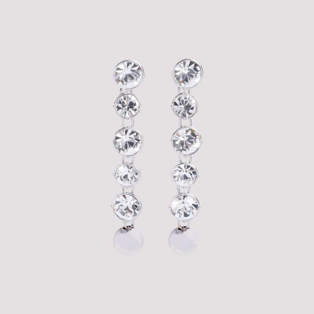 JEAN PAUL GAULTIER Crystal Drop Earrings Women METALLIC